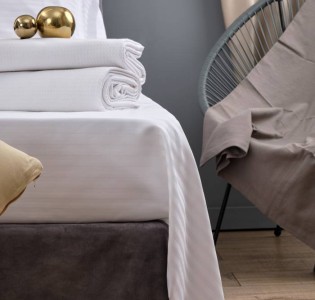 Σεντόνι ''Sense'' Cotton Satin Stripe 240TC