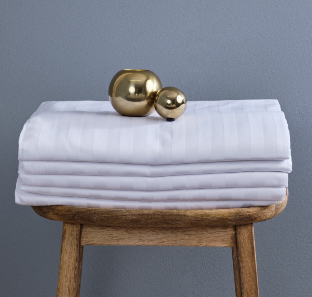 Σεντόνι ''Loft'' Cotton Satin Stripe 300TC