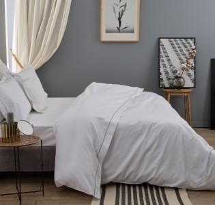 Παπλωματοθήκη ''Kali'' Satin Stripe Cotton 300TC