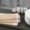 Πατάκι ''Roua'' 100% Cotton Beige-White