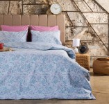 Σεντόνια Σετ “Luna” Lilly Blue