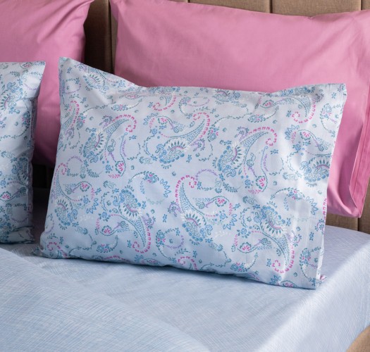 Luna Lily Pillowcases - Blue