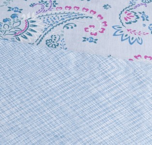 Παπλωματοθήκη “Luna” Lilly Blue