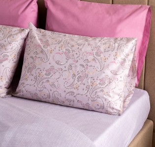 Luna Lily Pillowcases - Grey
