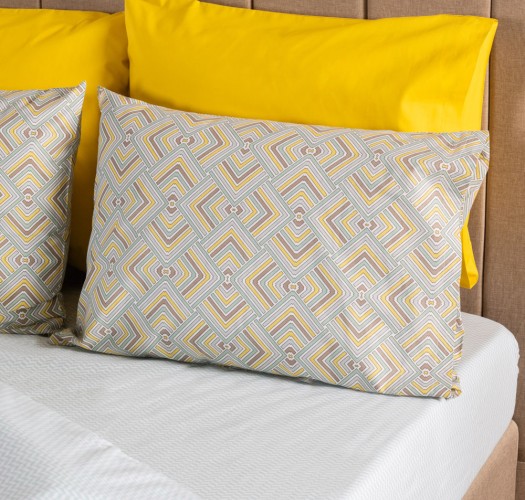 Luna Echo Pillowcases - Sage