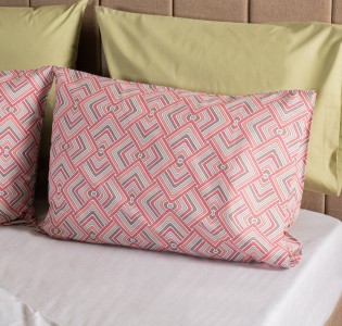 Luna Echo Pillowcases - Blue