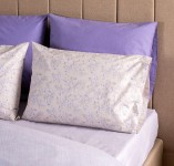 Μαξιλαροθήκες “Luna” Fiori Beige