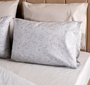 Μαξιλαροθήκες “Luna” Fiori Pink