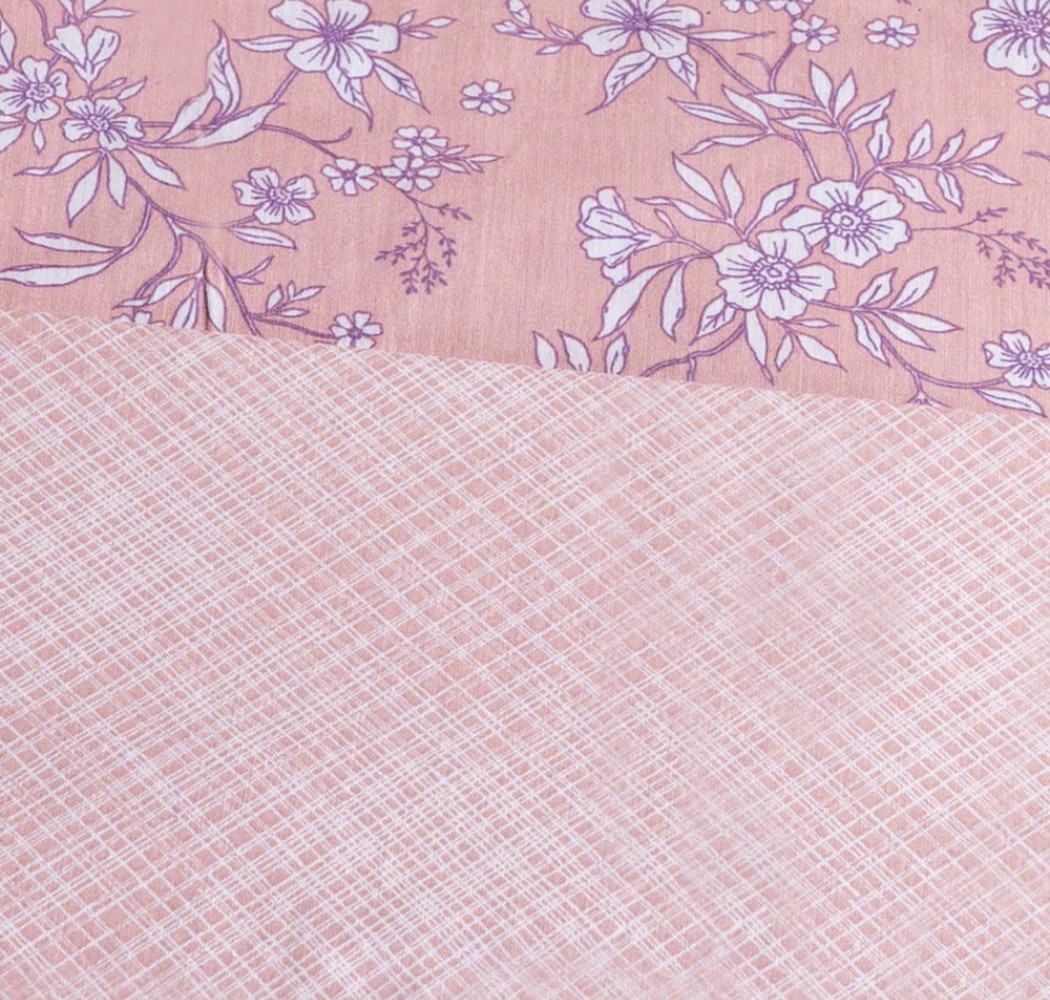 Παπλωματοθήκη “Luna” Fiori Pink
