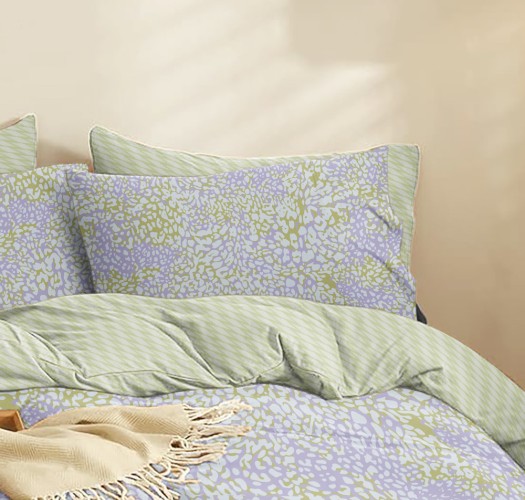 Μαξιλαροθήκες “Marta” Blot Olive