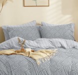 Marta Marty Grey Duvet Cover