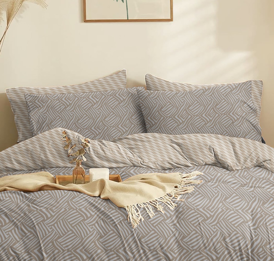Marta Marty Mocha Duvet Cover