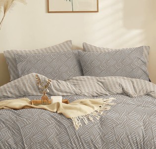 Marta Marty Mocha Duvet Cover