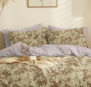 Marta Nala Brown Duvet Cover