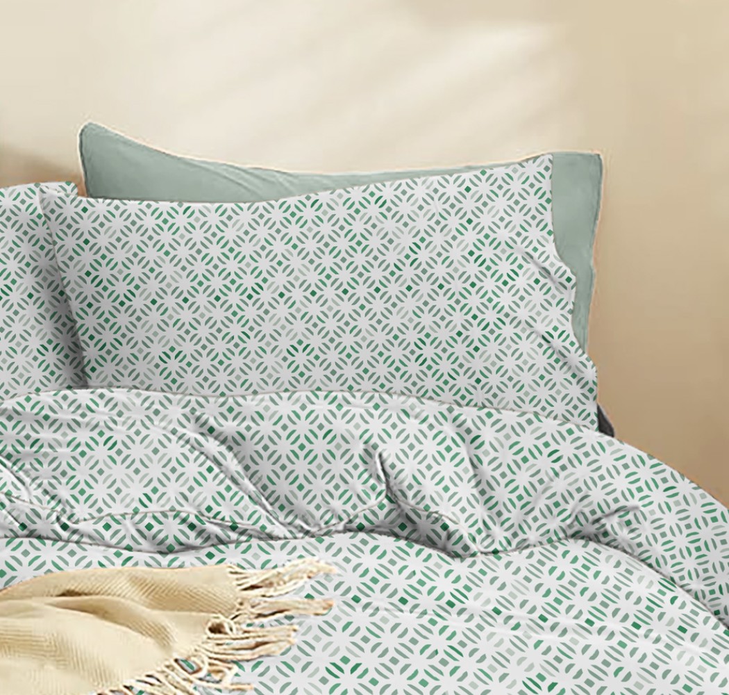 Marta Mosaic Pillowcases - Blue