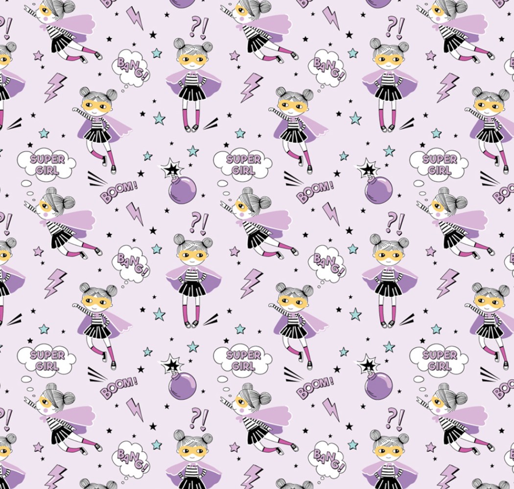Σεντόνια Σετ “Little Star” Ballet Purple