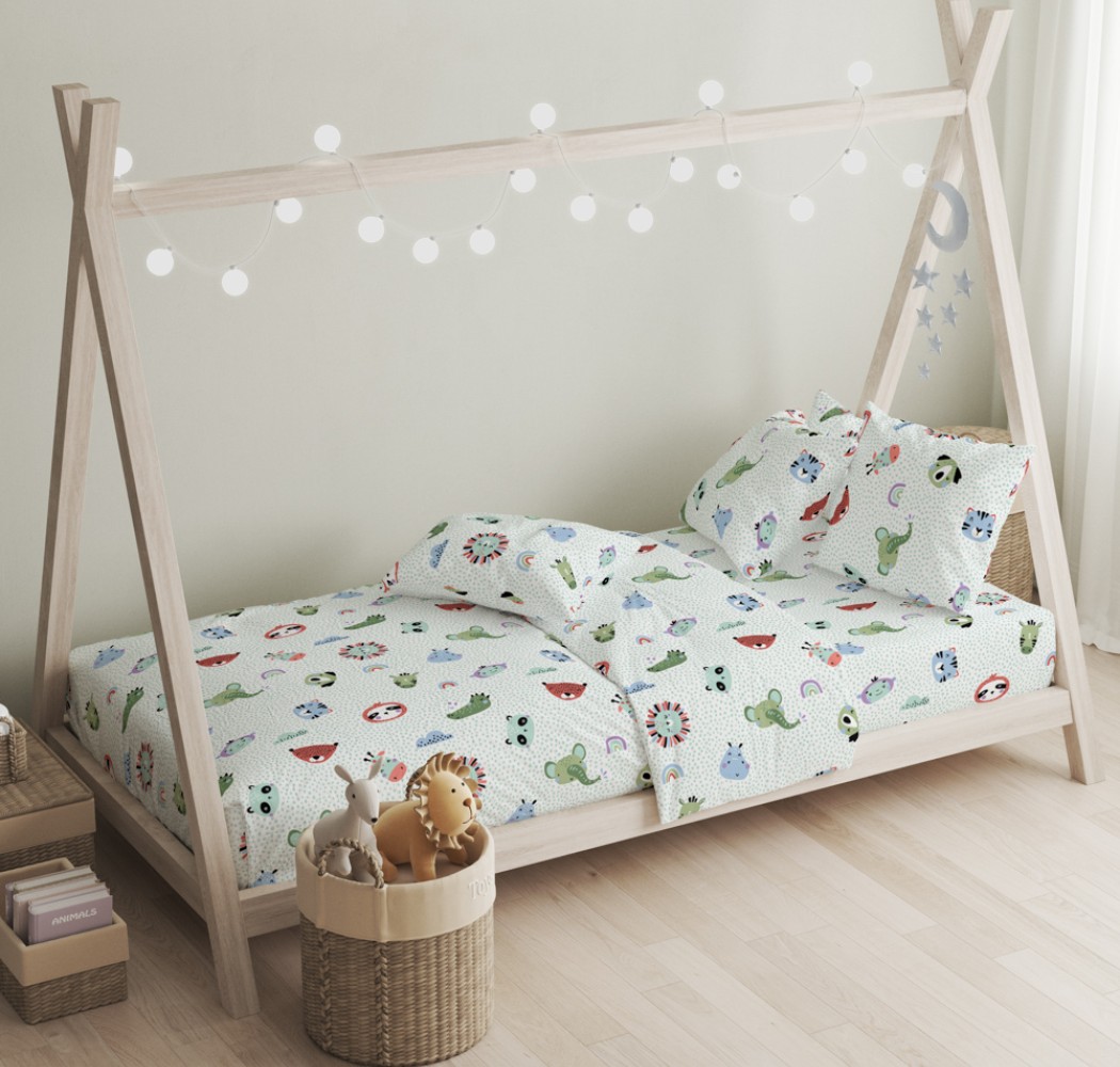 Σεντόνια Σετ “Little Star” Oasis Green