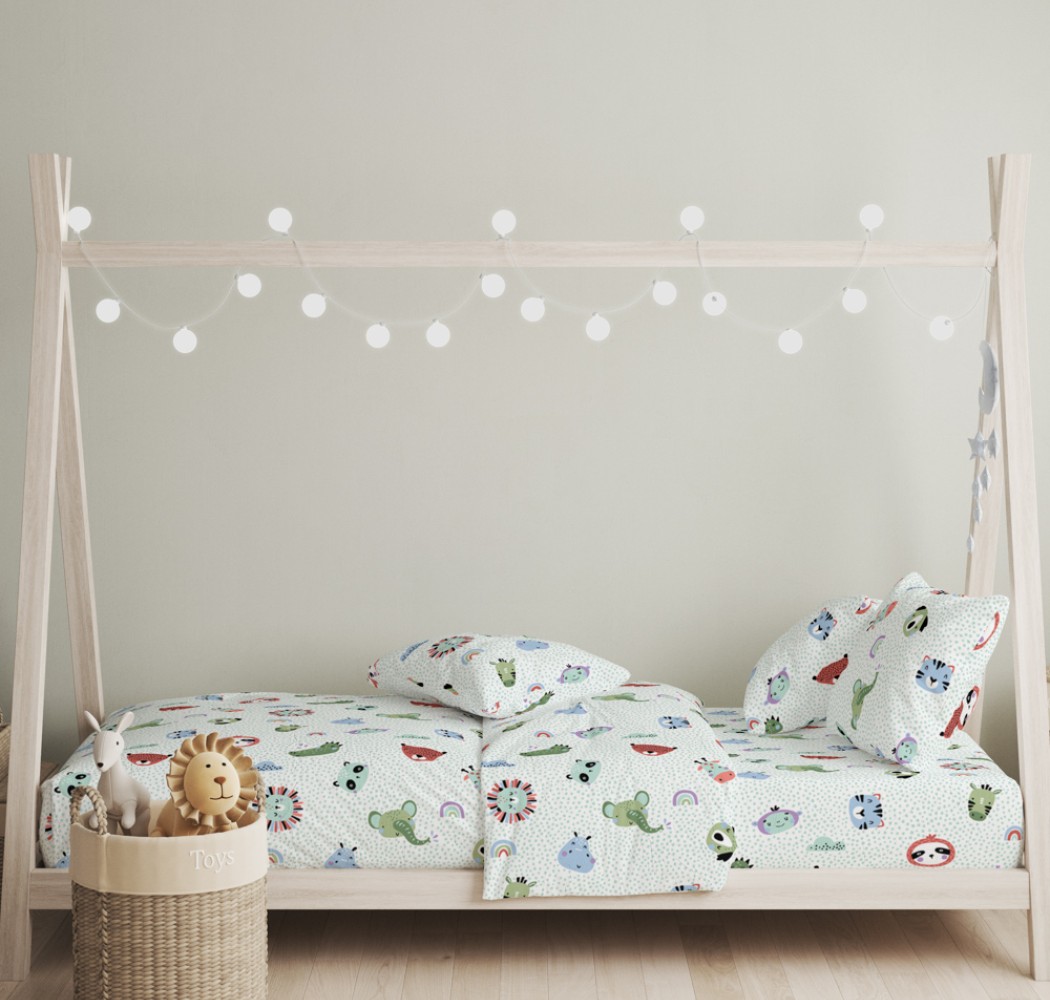 Σεντόνια Σετ “Little Star” Oasis Green