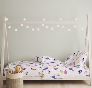 Σεντόνια Σετ “Little Star” Oasis Pink