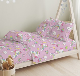 Σεντόνια Σετ “Little Star” Candy Unicorn
