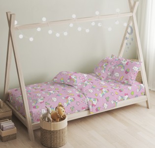 Σεντόνια Σετ “Little Star” Candy Unicorn