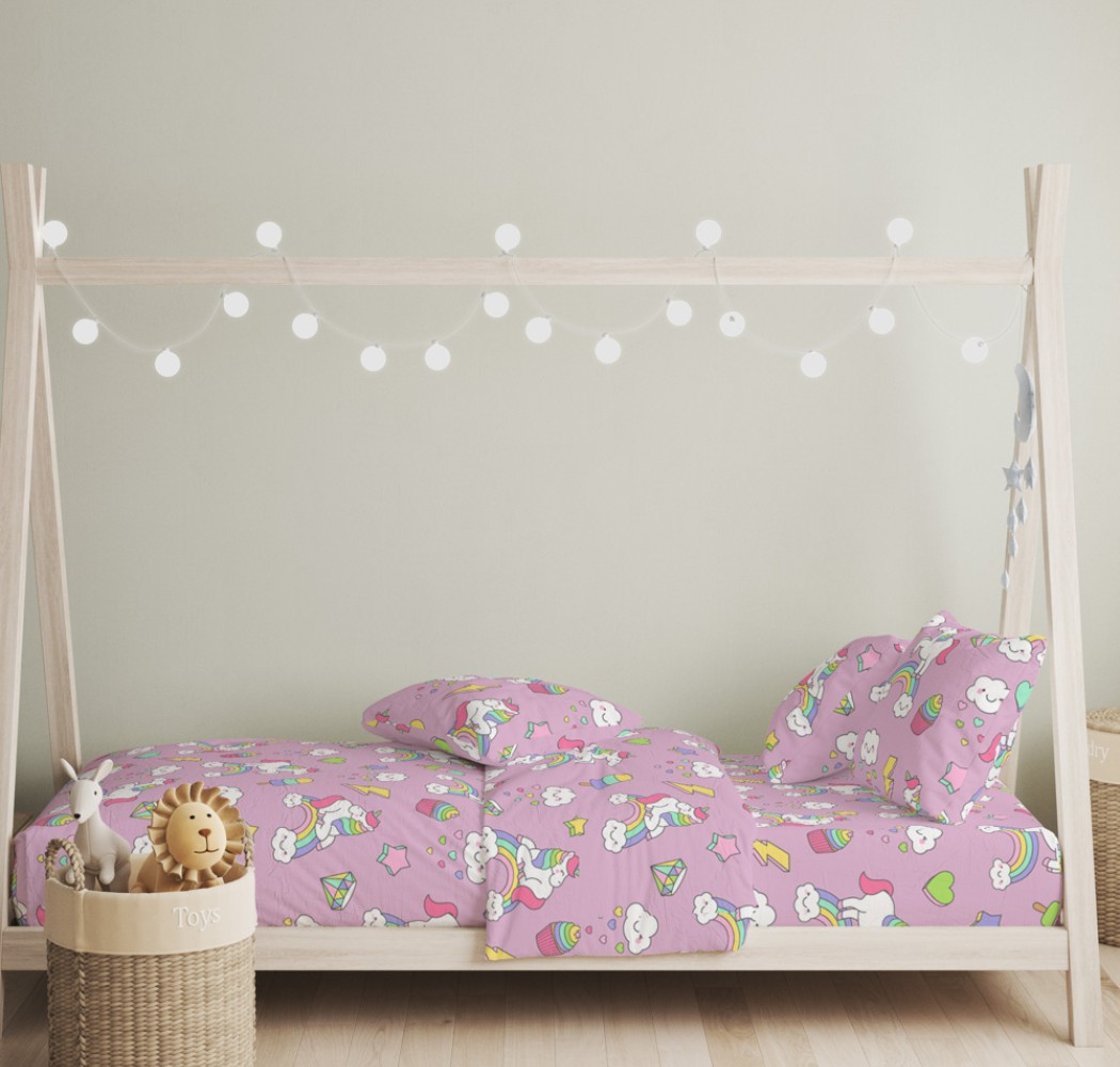 Σεντόνια Σετ “Little Star” Candy Unicorn