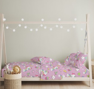 Σεντόνια Σετ “Little Star” Candy Unicorn