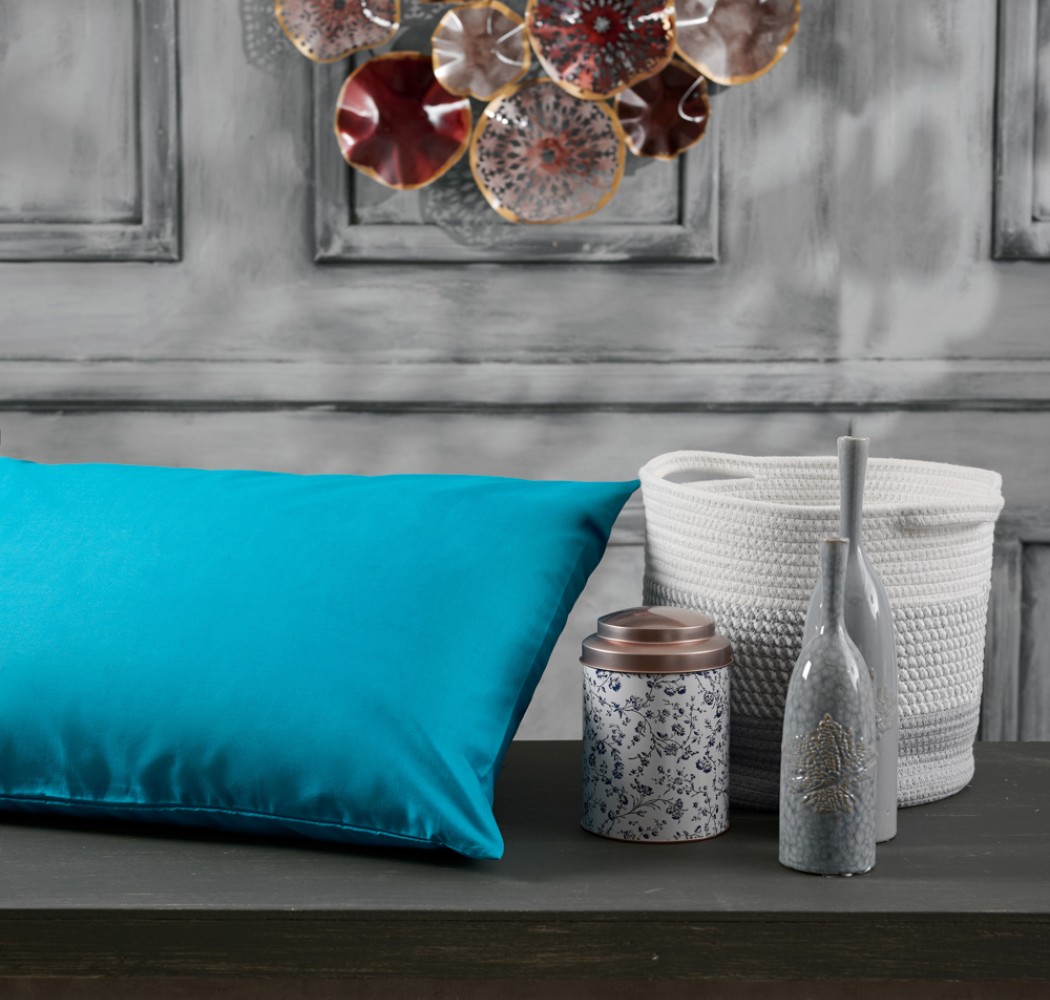 Power Nap Premium Solid Color Pillowcases - Aqua