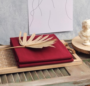 Power Nap Duvet Cover - Burgundy
