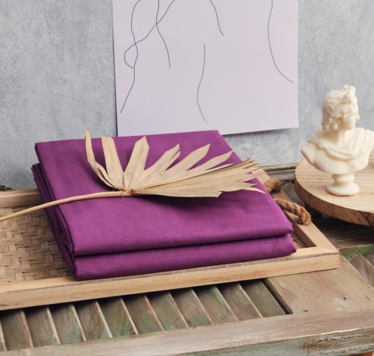 Power Nap Duvet Cover - Plum