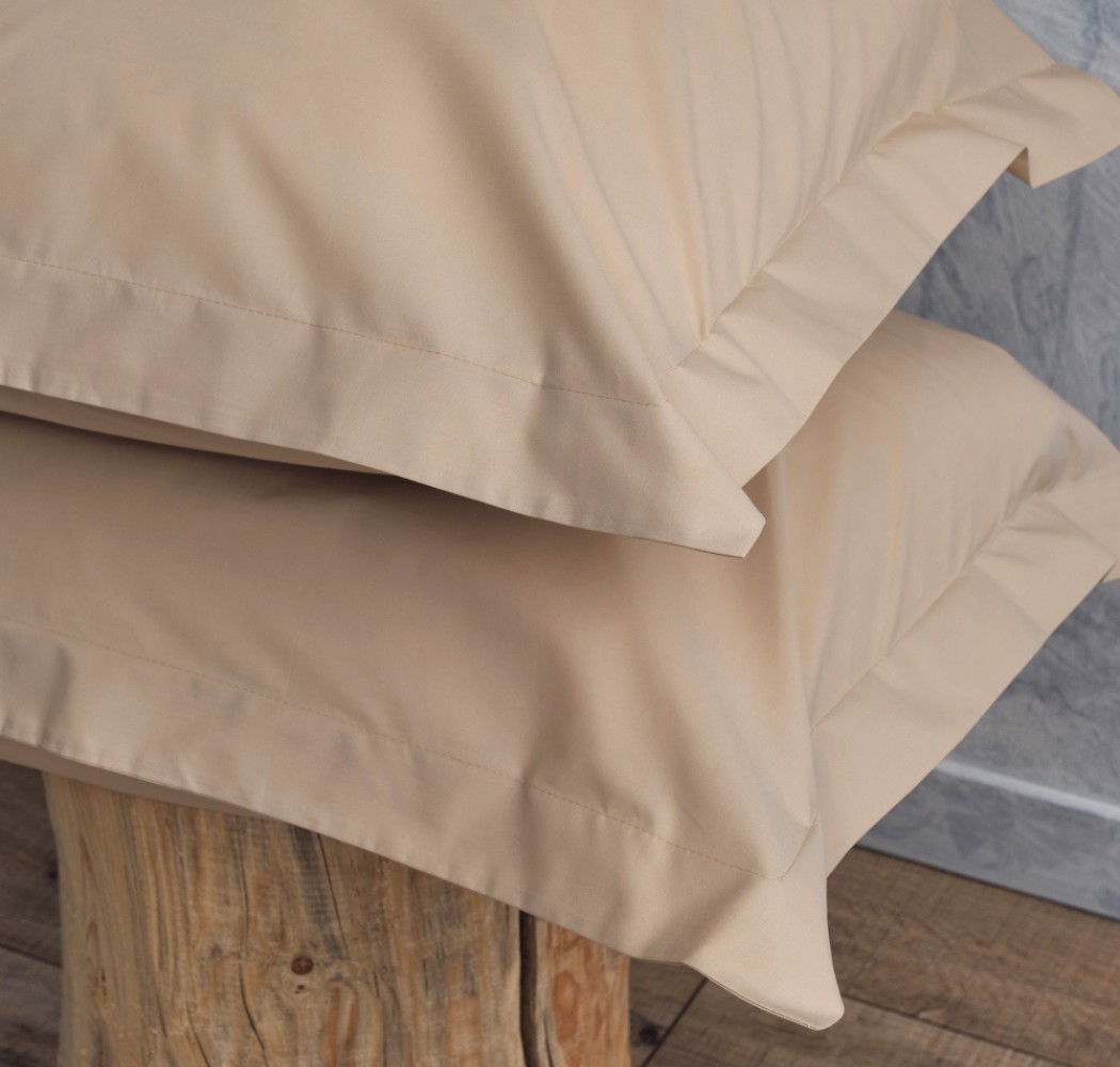 Melody Solid Color Pillowcases - Beige