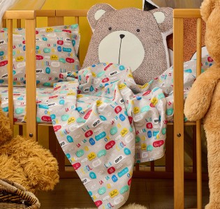 Texts Bedsheet Set