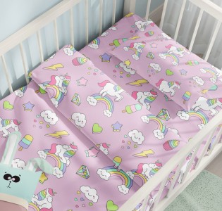 Candy Unicorn Bed Sheet Set