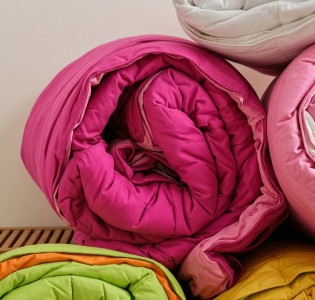 Πάπλωμα Μπεμπέ “4 Season” Fuschia / Pink