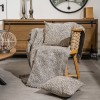Ριχτάρι Καναπέ Chenille “Whisper” Ani Beige-Black