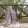 Ριχτάρι Καναπέ Cotton “Voyage” Lybe Mocca