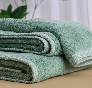 “Saluti” Aqua Marine Towel