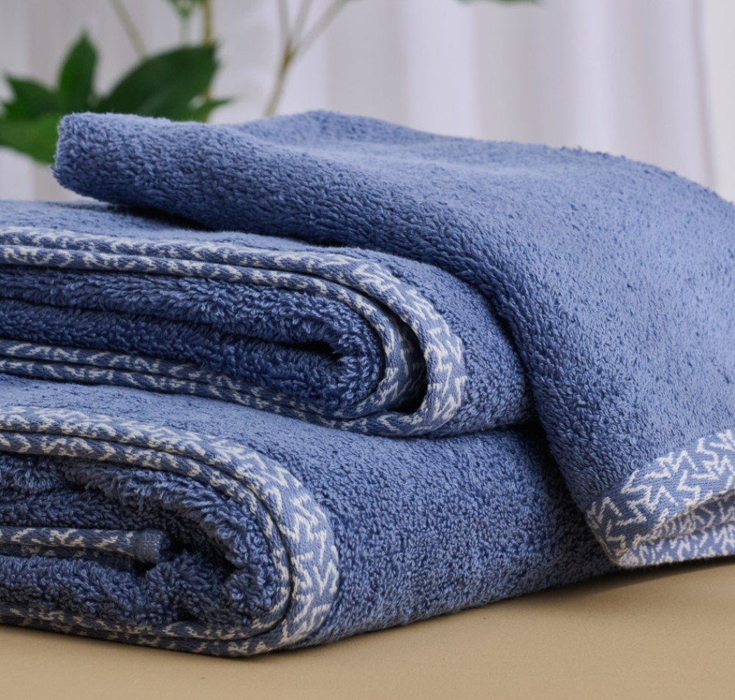 Πετσέτα Μονόχρωμη “Saluti” Blue Jean