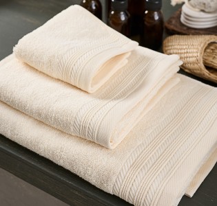 Πετσέτα Μονόχρωμη “New Cotton Series” Ivory