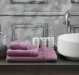 Πετσέτα Μονόχρωμη “New Cotton Series” Dusty Purple