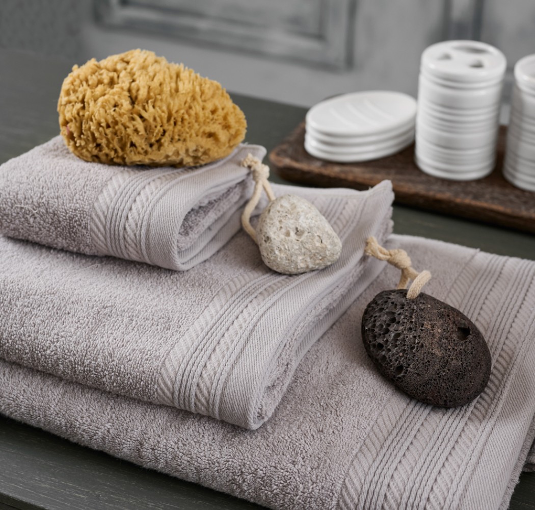 Πετσέτα Μονόχρωμη “New Cotton Series” Light Grey