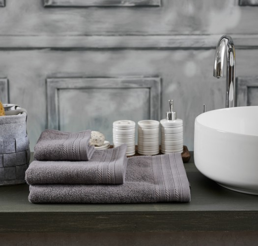 Πετσέτα Μονόχρωμη “New Cotton Series” Grey
