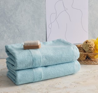 Πετσέτα Ζακάρ “Serene” Pop Corn Aqua