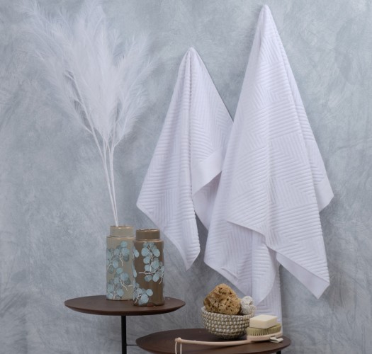 Πετσέτα Ζακάρ “Serene” Venice White