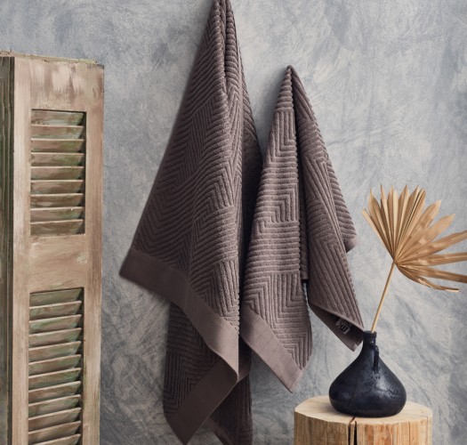 Πετσέτα Ζακάρ “Serene” Venice Grey