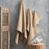 Jacquard Sienna Bath Towel -Beige