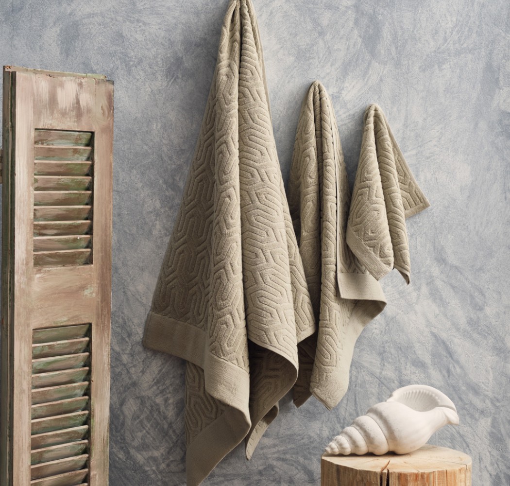 Πετσέτα Ζακάρ “Serene” Sienna Dusty Green