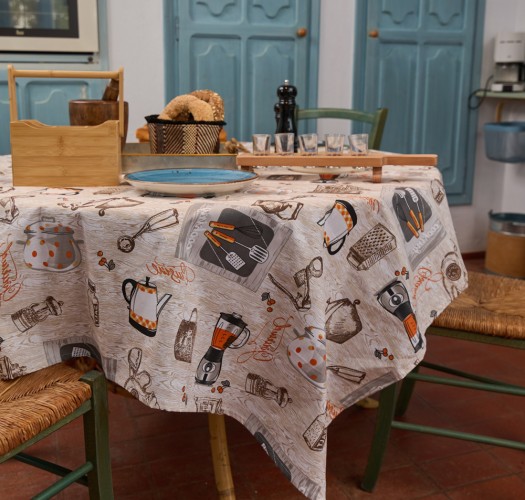 Τραπεζομάντηλο “Multi Line” Cook Apricot