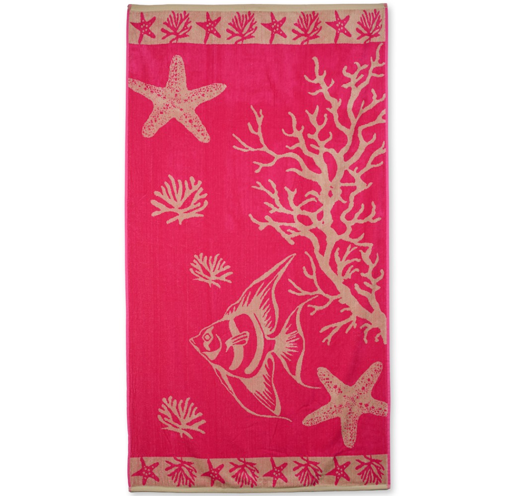 Πετσέτα Θάλασσας “Starfish Pink”