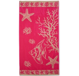 Πετσέτα Θάλασσας “Starfish Pink”